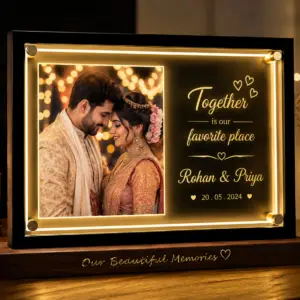 Luxury Wedding Frame , Glossy, Glitter, Matt, Silk Matt, Canvas, Glass, Acrylic Frames.